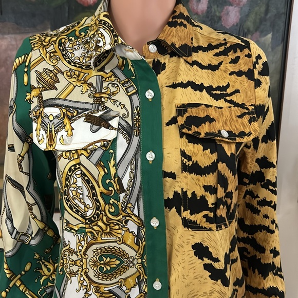 Essentiel Antwerp button down print shirt - Picture 5 of 11